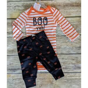Carter's Boo Ya! 2 piece set newborn New